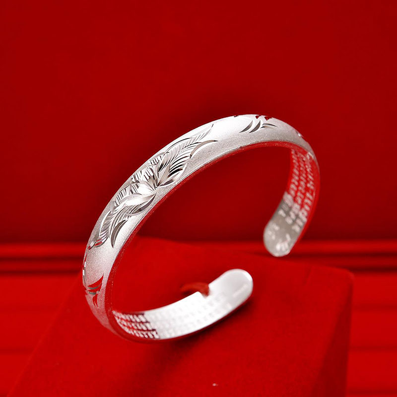 Wedding Sutra - 925 zilveren creatieve matte oogverblindende carving
