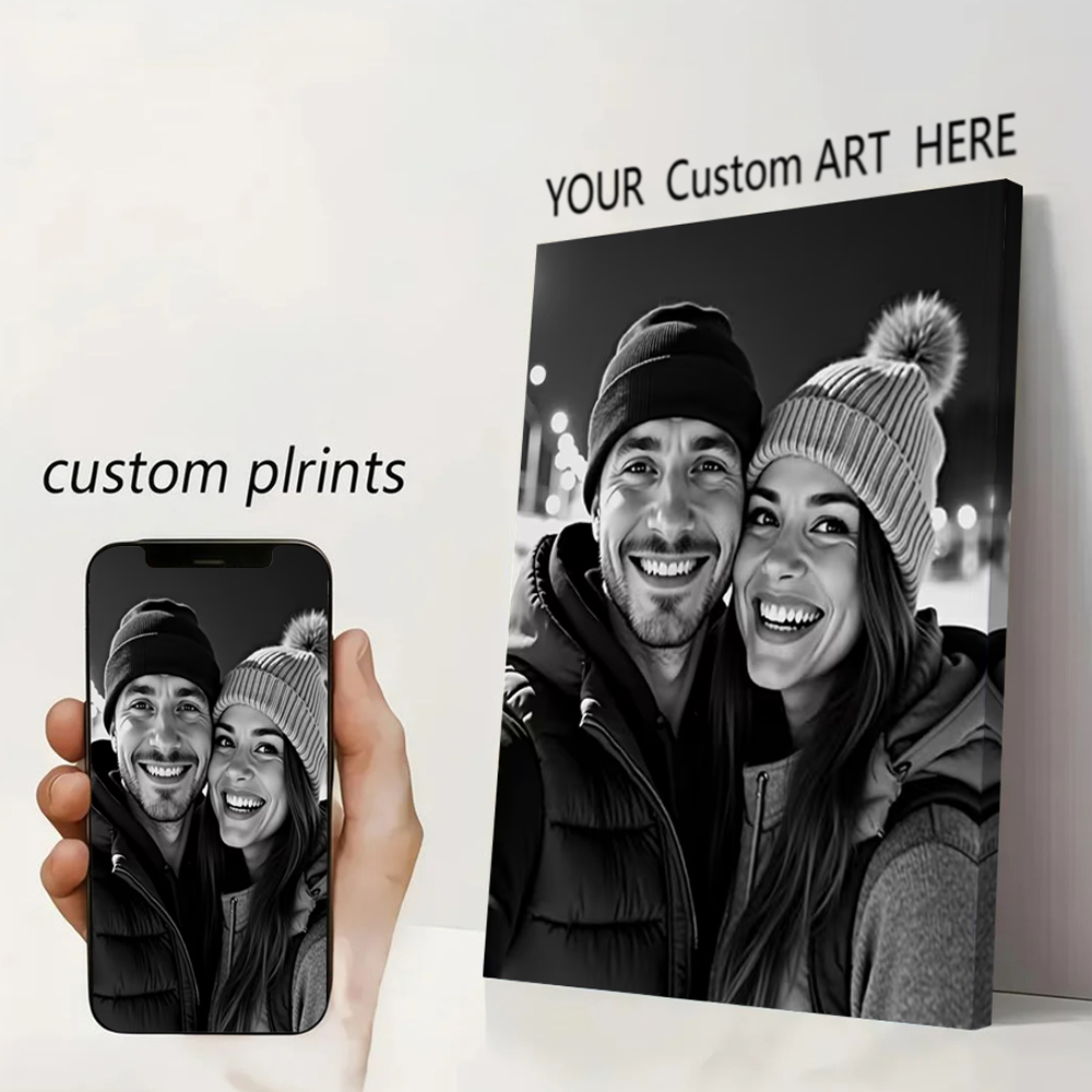 Wedding Party Supply - Op maat gemaakte canvas schilderij van