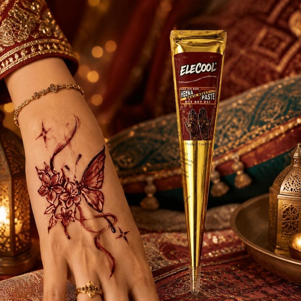 Natuurlijke zwarte henna flash - Indian Wedding Supply recensie en prijs