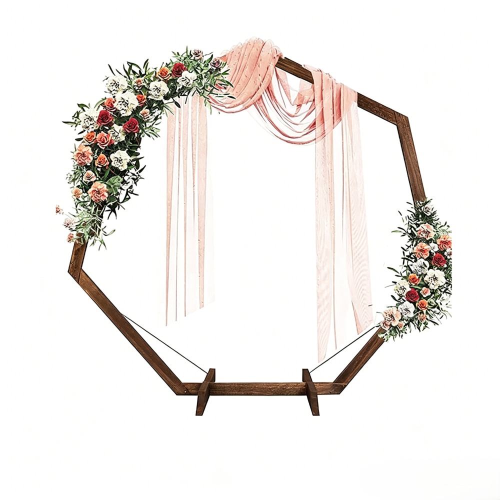 Houten bruiloftsboogframe, win - Wedding Support recensie en prijs