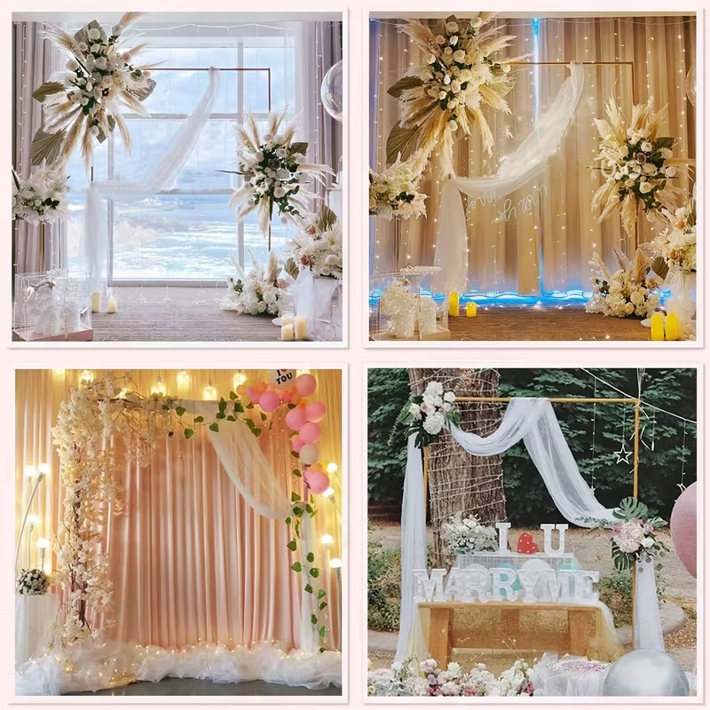 Trouwarc 6.6FT X 6.6FT Vierkan - Wedding Support recensie en prijs
