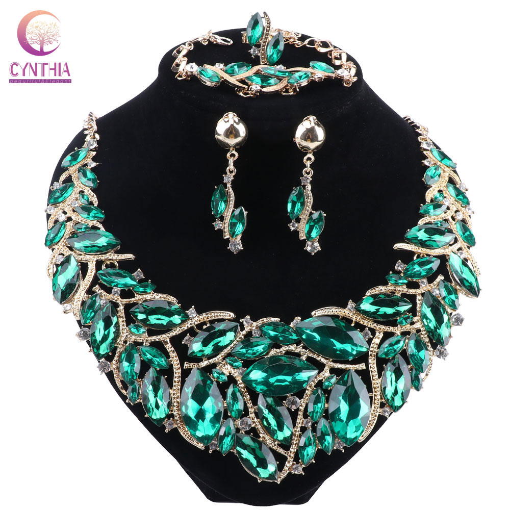 Cynthia Luxe Groene Kleur Crys - Indian Wedding Supply recensie en prijs