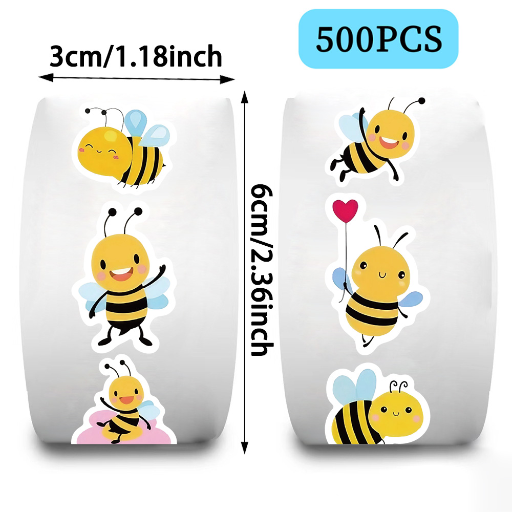 500PCS Cartoon Bee Beloning St - Wedding Sutra recensie en prijs
