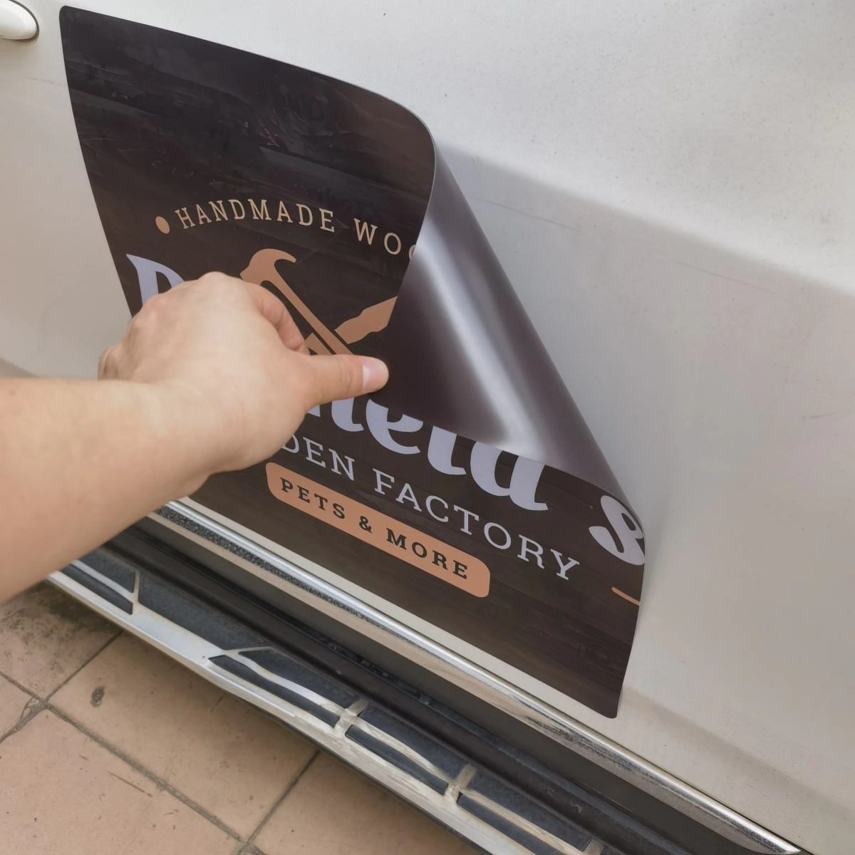Aanpasbare magnetische autosti - Wedding Support recensie en prijs