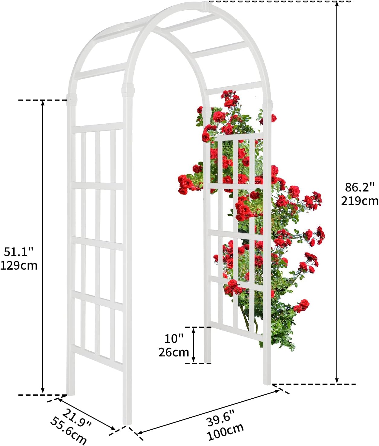 Moderne PVC Tuinbogen, Rankhou - Wedding Support recensie en prijs