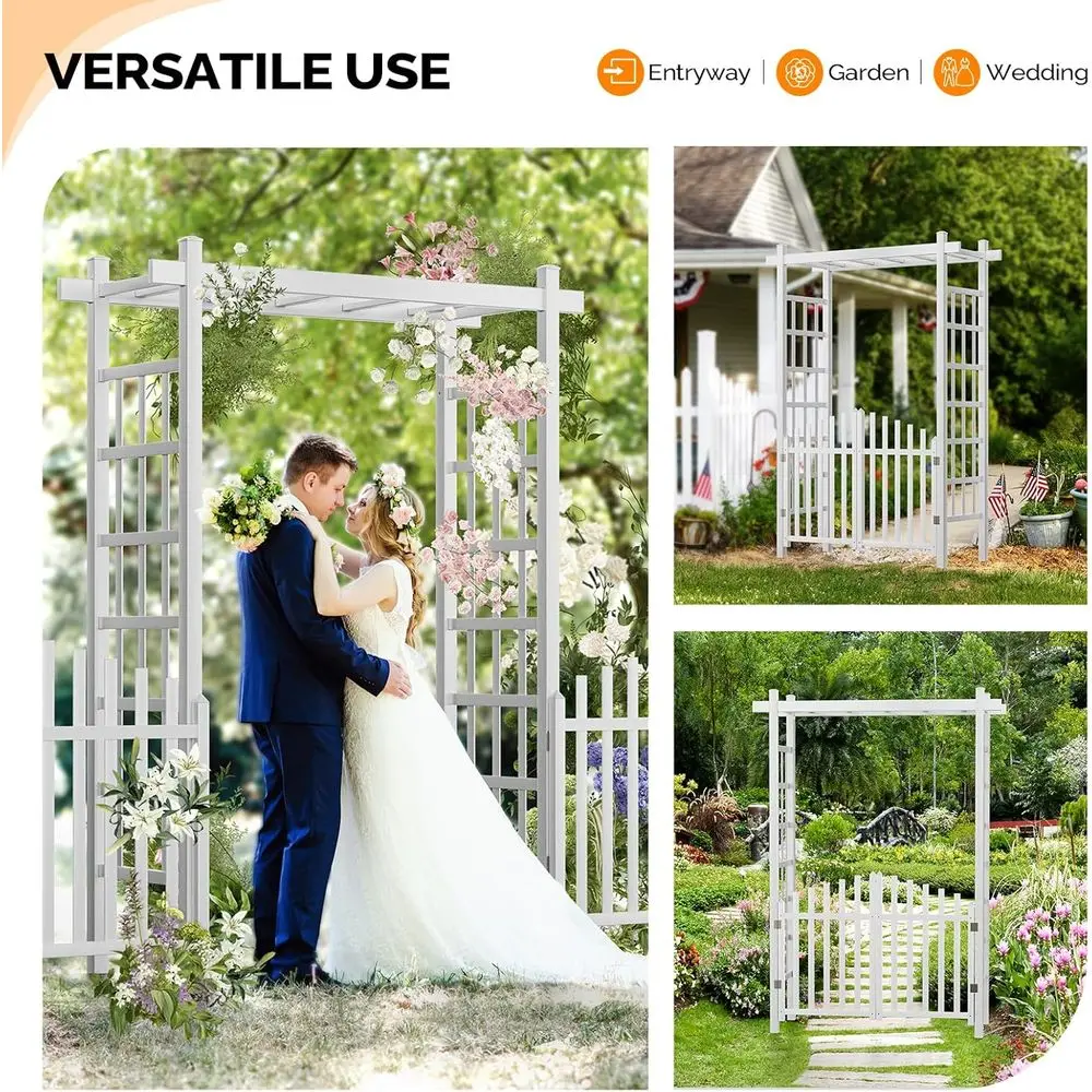 Buiten PVC bruidsboog met poor - Wedding Support recensie en prijs