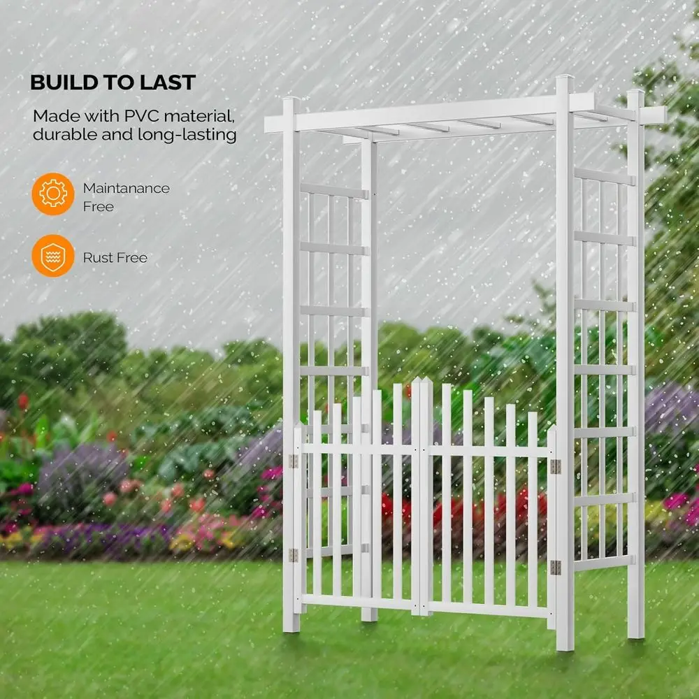 Buiten PVC bruidsboog met poor - Wedding Support recensie en prijs
